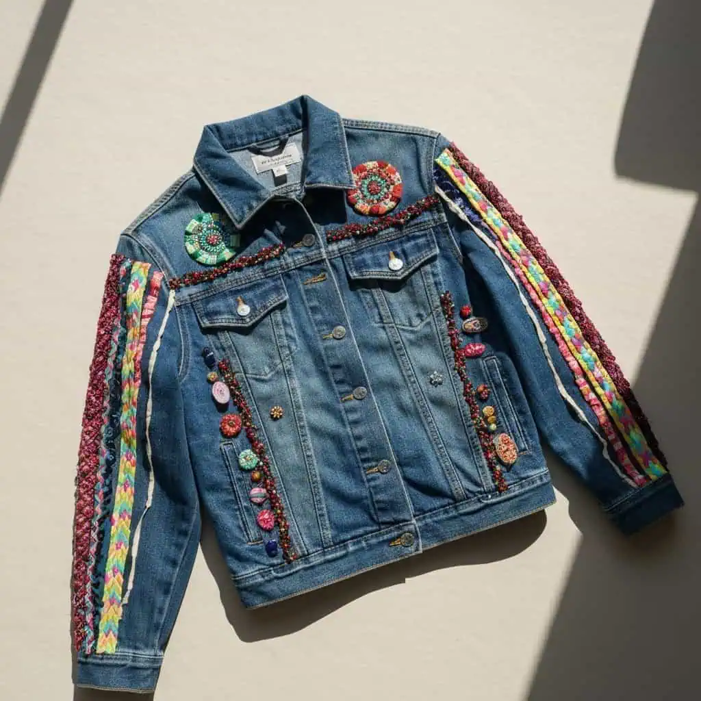DIY: jak ozdobić jeansową kurtkę – Twój przewodnik po personalizacji